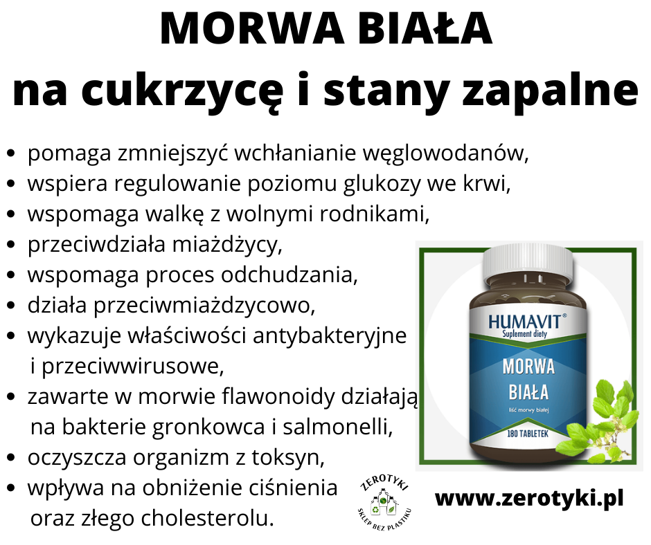 Morwa biała – (nie tylko) na cukrzycę i odchudzanie!